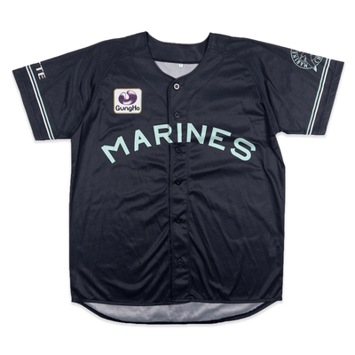 New NPB BSW Summer Chiba Lotte Marines Baseball Jersey 2021 Black - Sugoi JDM