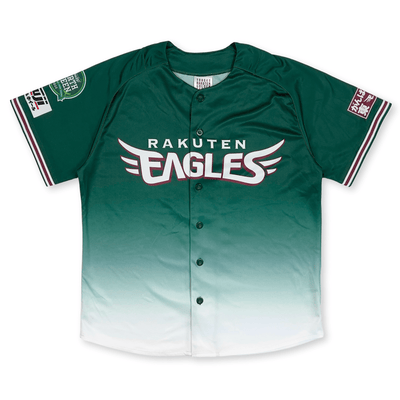 New NPB Japan Baseball Tohoku Rakuten Eagles Fuji Earth Green Jersey 2022 - Sugoi JDM