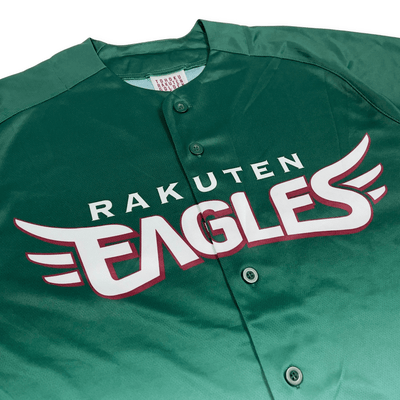 New NPB Japan Baseball Tohoku Rakuten Eagles Fuji Earth Green Jersey 2022 - Sugoi JDM