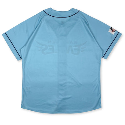 New NPB Japan Baseball Tohoku Rakuten Eagles Summer Jersey Blue 2024 - Sugoi JDM