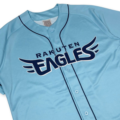 New NPB Japan Baseball Tohoku Rakuten Eagles Summer Jersey Blue 2024 - Sugoi JDM