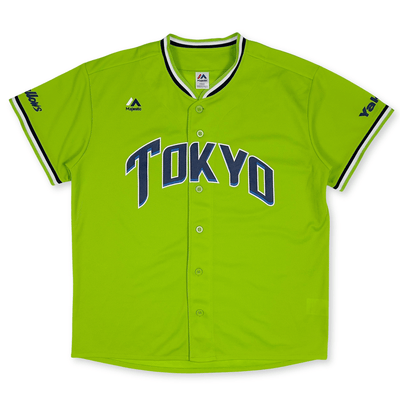 New NPB Tokyo Yakult Swallows Power Baseball Jersey Green 2016 - Sugoi JDM