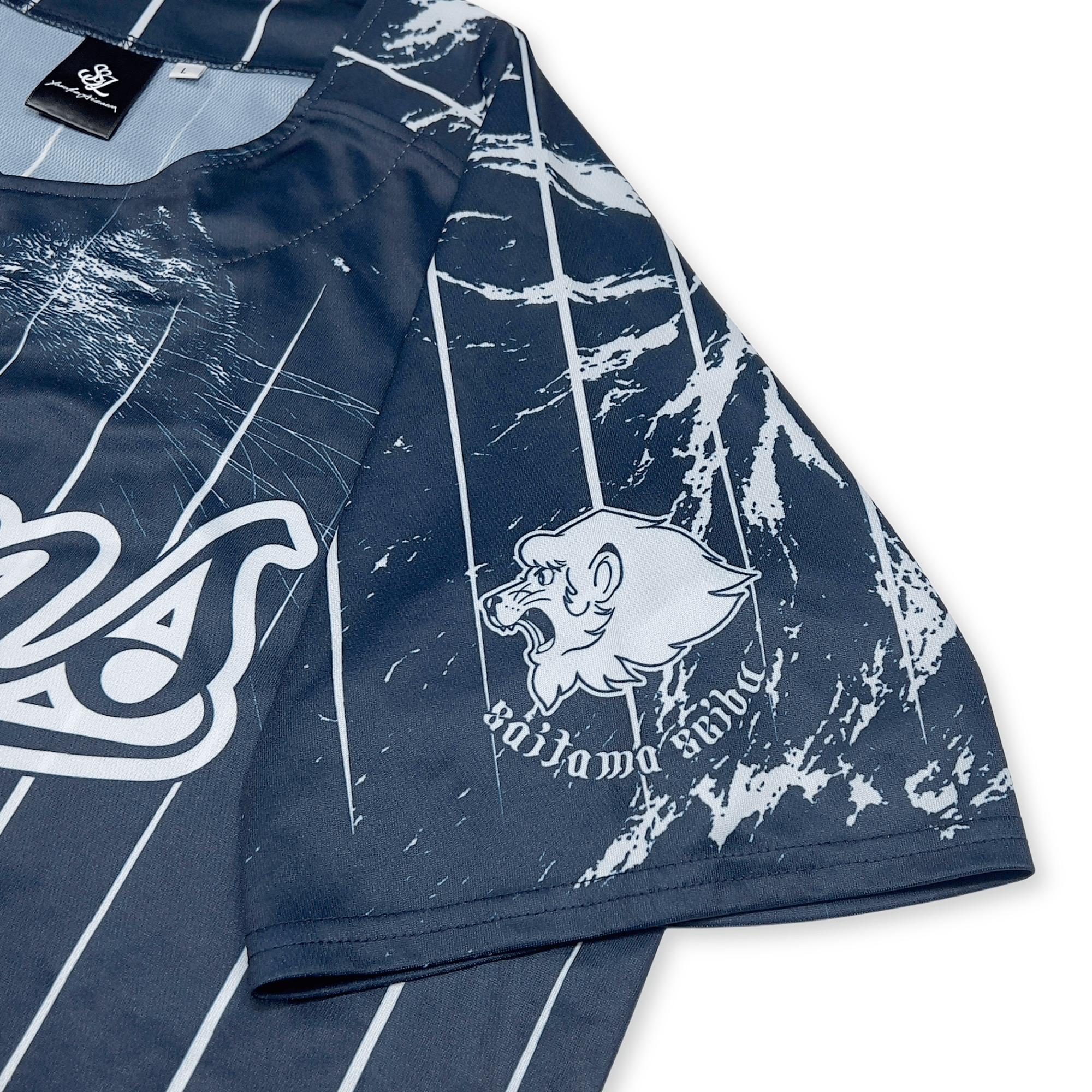 New NPB Yosuke Aizawa Seibu Lions Hunt Blue Baseball Uniform Jersey 2024 - Sugoi JDM