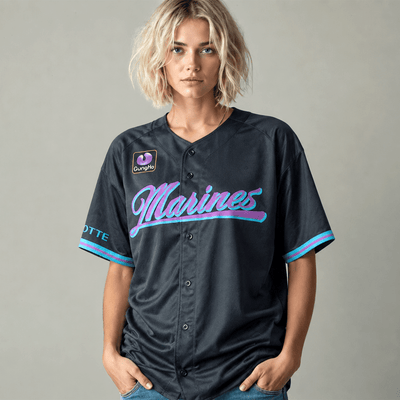 New NPB ZOZO Black Summer Chiba Lotte Marines Baseball Jersey 2025 - Sugoi JDM