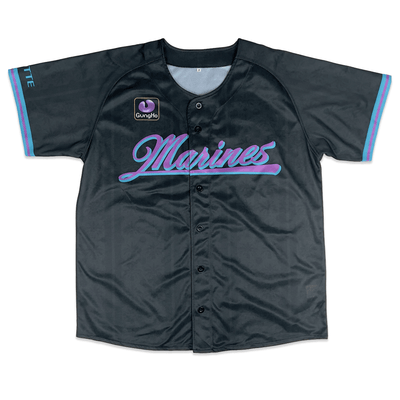 New NPB ZOZO Black Summer Chiba Lotte Marines Baseball Jersey 2025 - Sugoi JDM