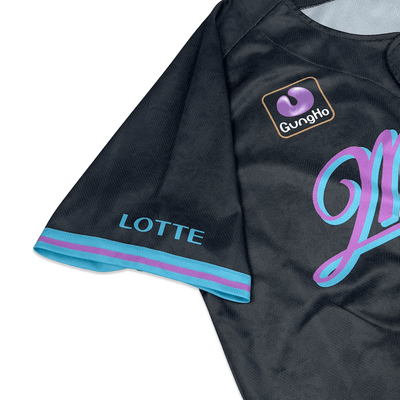 New NPB ZOZO Black Summer Chiba Lotte Marines Baseball Jersey 2025 - Sugoi JDM