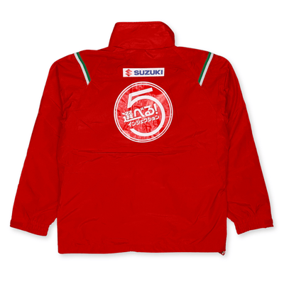 New Rare JDM Japan Suzuki Let's 5 Injection Service Staff Jacket Red 2015 - Sugoi JDM