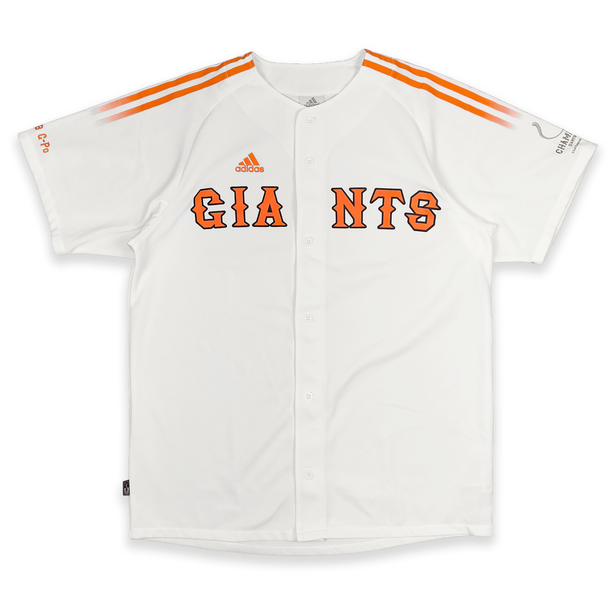 New Retro Adidas NPB Tokyo Yomiuri Giants Champship Baseball Jersey 2007 - Sugoi JDM