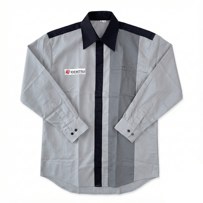 New Retro Japan JDM Idemitsu Auto Service Staff Shirt And Pants Setup - Sugoi JDM
