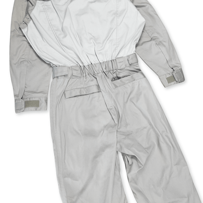 New Retro Japan JDM Nissan Tsunagi Mechanics Coverall Uniform Grey - Sugoi JDM