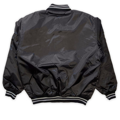 New Retro Japan JDM Suntory Club Malts Baseball Varsity Jacket Black - Sugoi JDM