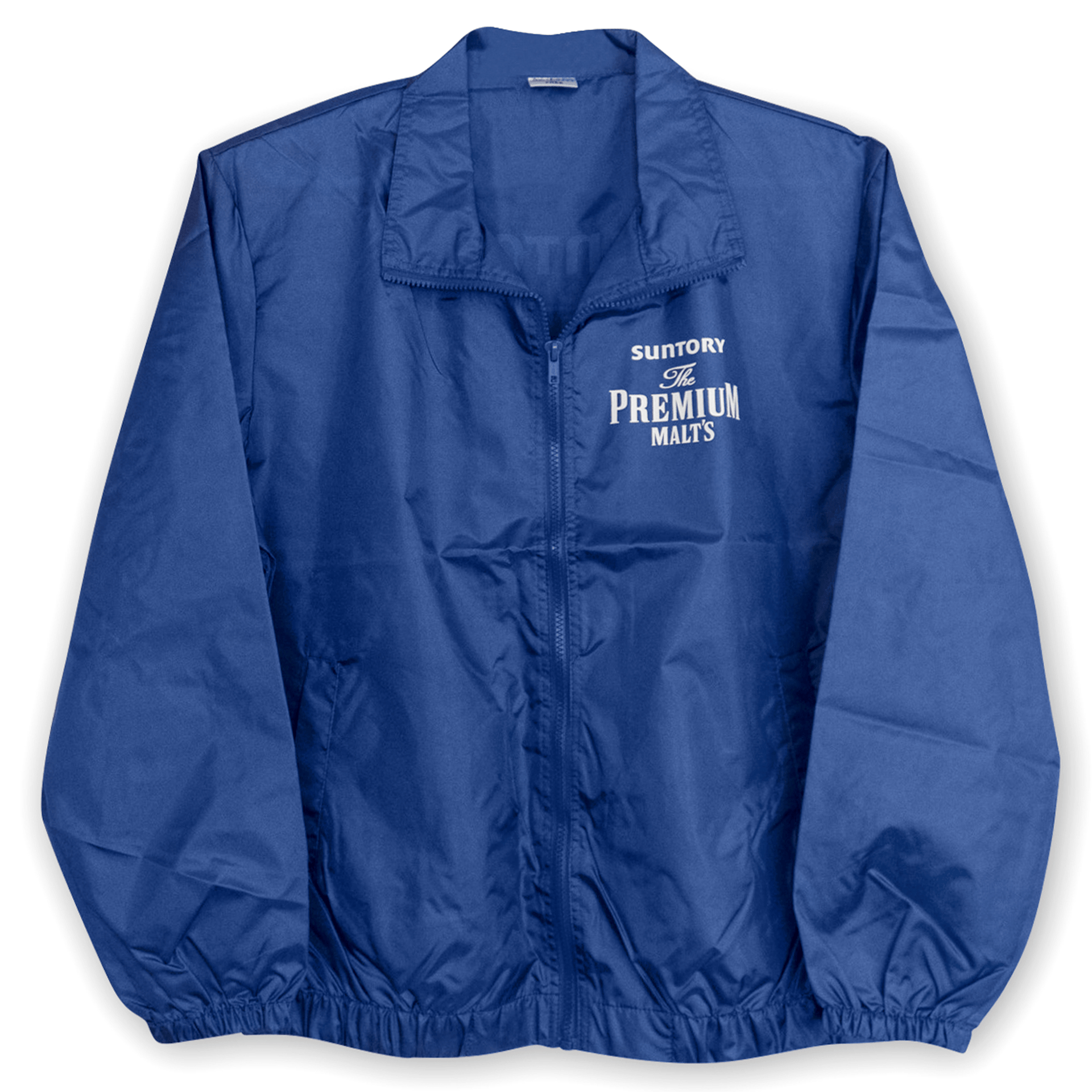 New Retro Japan JDM Suntory The Premium Malts Windbreaker Jacket New Retro Japan JDM Suntory The Premium Malts Windbreaker Jacket