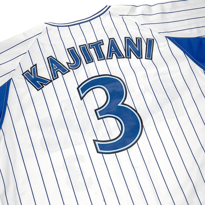 New Retro Japan Yokohama DeNA BayStars Takayuki Kajitani Baseball Jersey #3 - Sugoi JDM