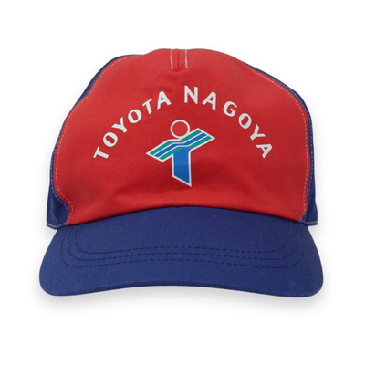New Retro JDM Japan Genuine Nagoya Toyota Tecno Mechanics Hat Cap Blue Red - Sugoi JDM