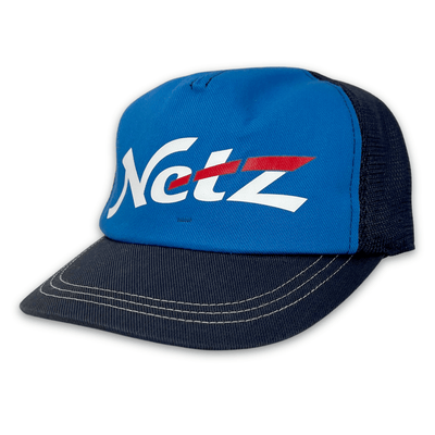 New Retro JDM Japan Toyota GR Netz Technician Summer Mesh Hat Blue - Sugoi JDM