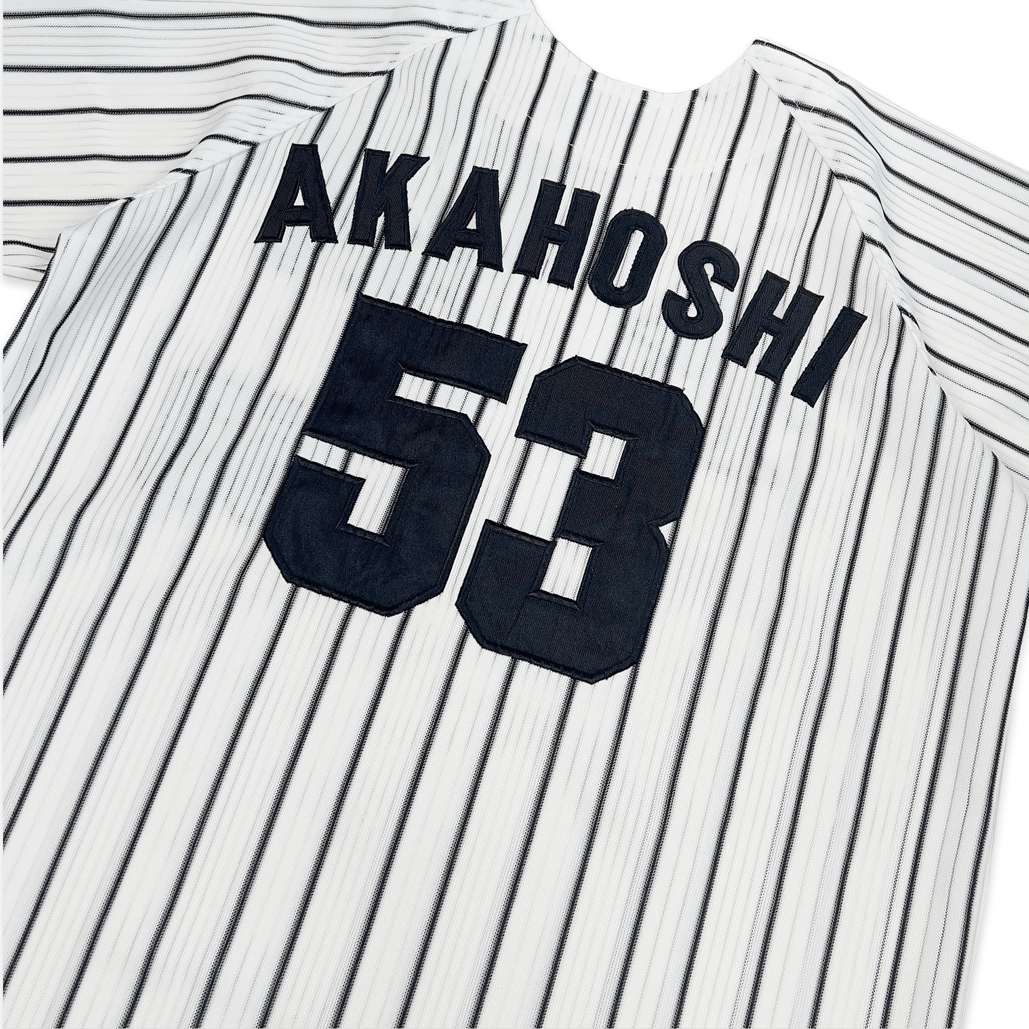 New Retro NPB Hanshin Tigers Norihiro Akahoshi Baseball Home Knit Jersey 53 - Sugoi JDM