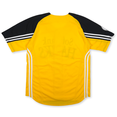 New Retro NPB Japan Fukuoka Softbank Hawks Baseball Jersey Yellow 2006 - Sugoi JDM