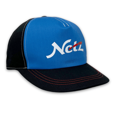 New Retro Showa JDM Japan Toyota GR Netz Technician Staff Hat Blue - Sugoi JDM