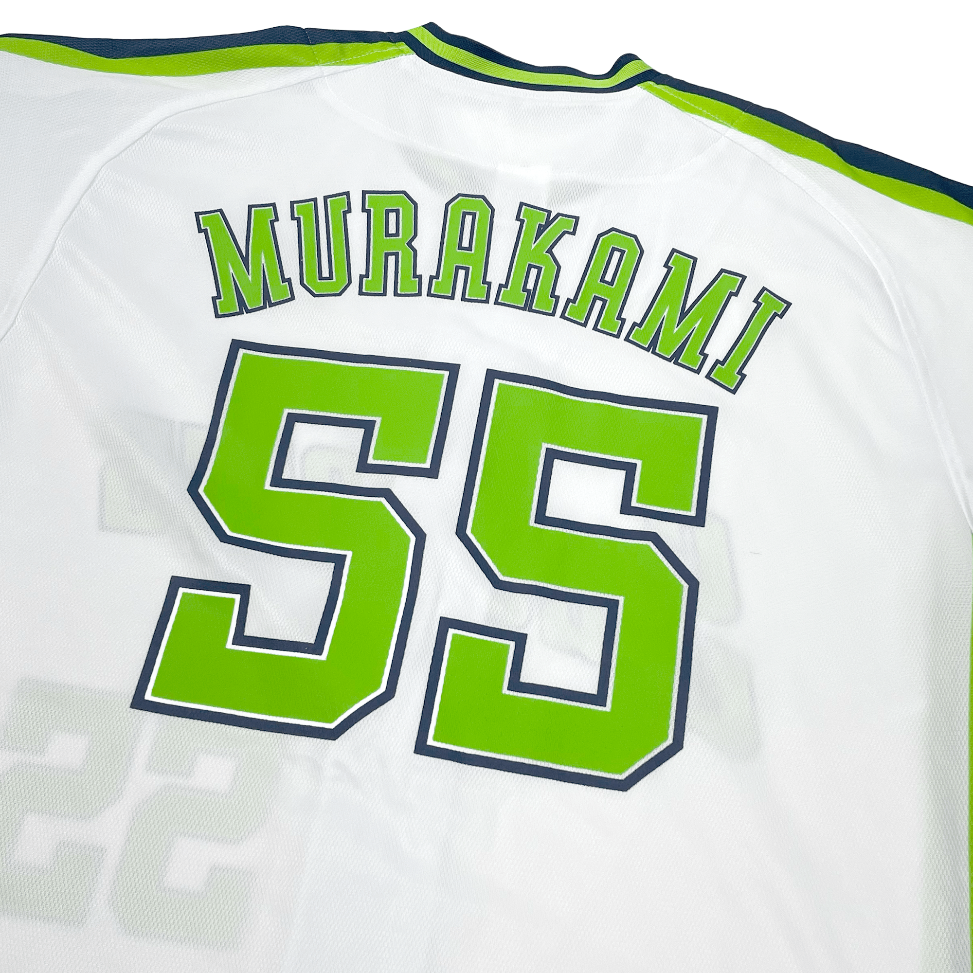 New Tokyo Yakult Swallows CREW Munetaka Murakami 55 2019 Jersey - Sugoi JDM