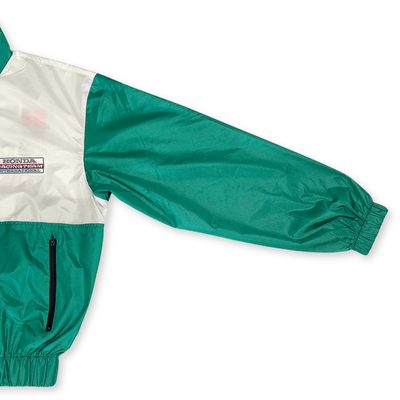 New Vintage 1990 JDM Japan Honda International Racing Team Jacket Green - Sugoi JDM