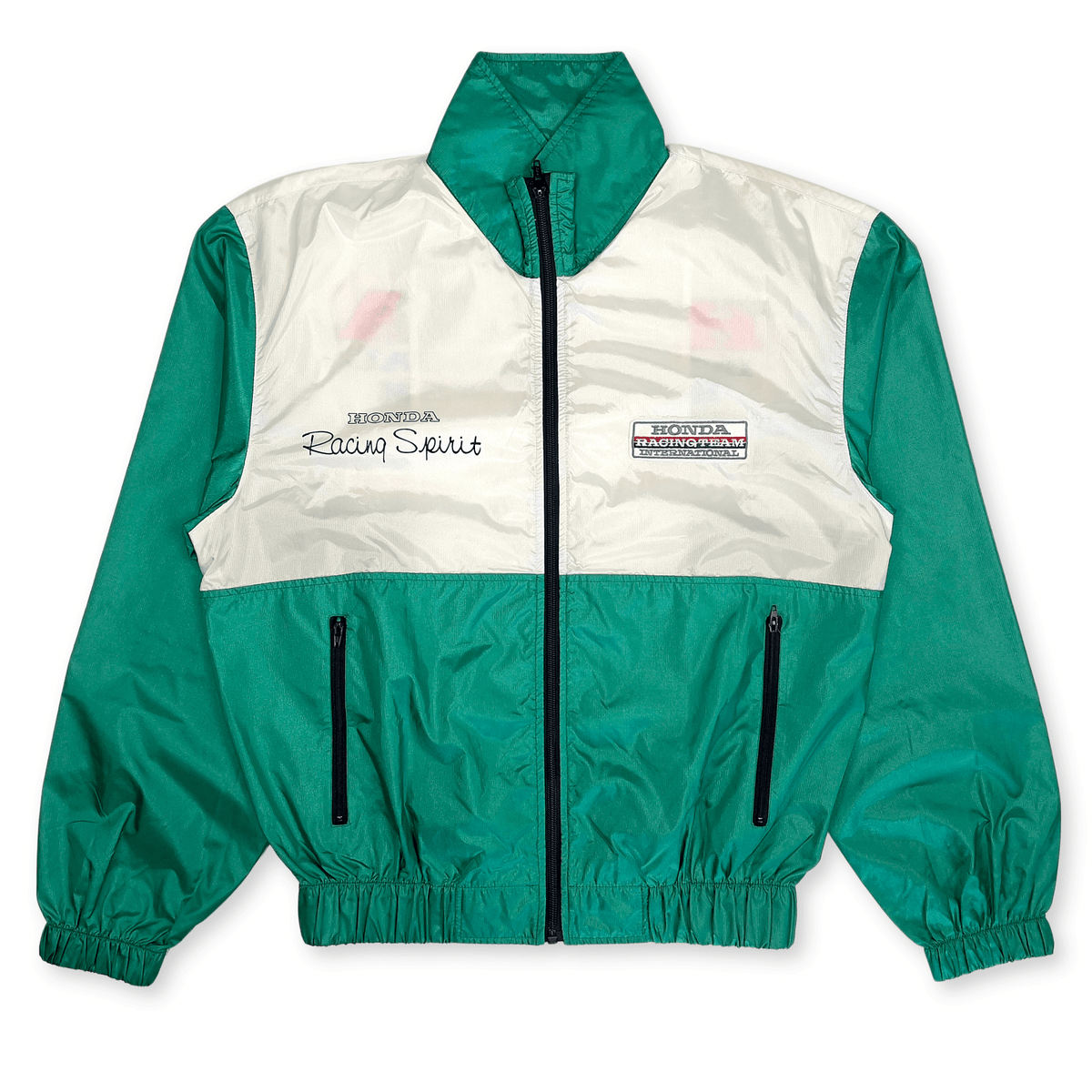 New Vintage 1990 JDM Japan Honda International Racing Team Jacket Gree ...