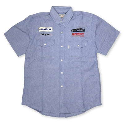 New Vintage Japan JDM Rosso Competition Goodyear Lancia WRC Team Shirt - Sugoi JDM