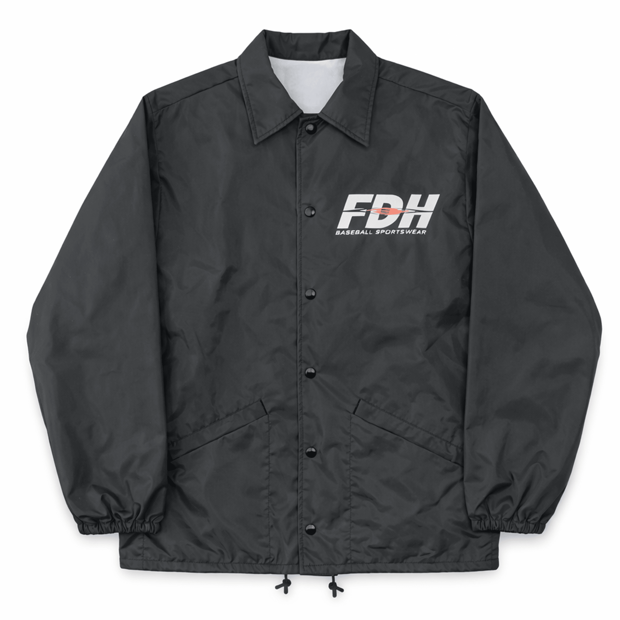 New Vintage Japan NPB Fukuoka Daiei Hawks Coaches Jacket Black - Sugoi JDM