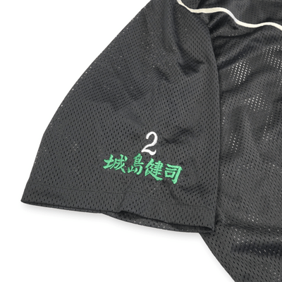 New Vintage NPB Fukuoka Daiei Hawks Fan Club Kenji Johjima Baseball Jersey Black - Sugoi JDM