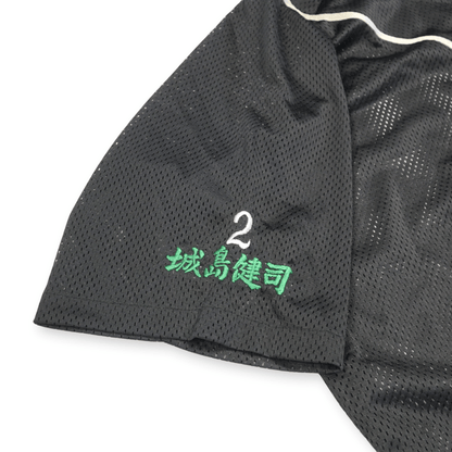 New Vintage NPB Fukuoka Daiei Hawks Fan Club Kenji Johjima Baseball Jersey Black - Sugoi JDM