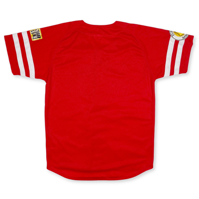 New Vintage NPB Japan Fukuoka Softbank Hawks Baseball Jersey 2010 Red - Sugoi JDM