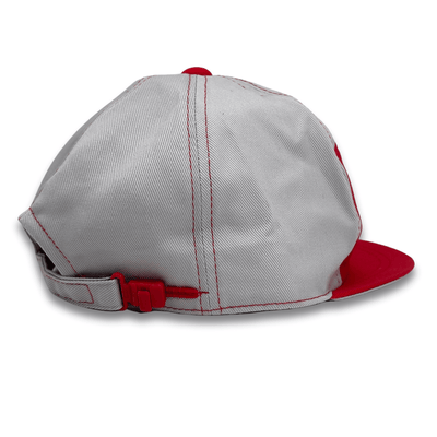 New Vintage Showa Era Japanese JDM Nissan Staff Red Stage Hat Cap Red - Sugoi JDM