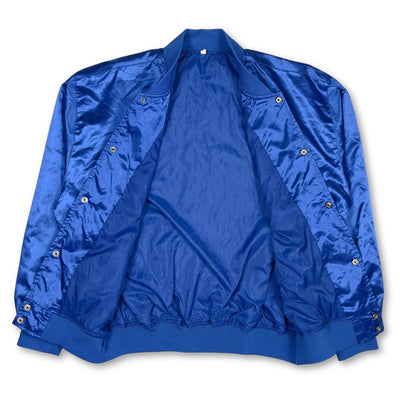 New Vintage Showa Japan JDM Calpis Calpico Drink Amir Jacket Blue - Sugoi JDM