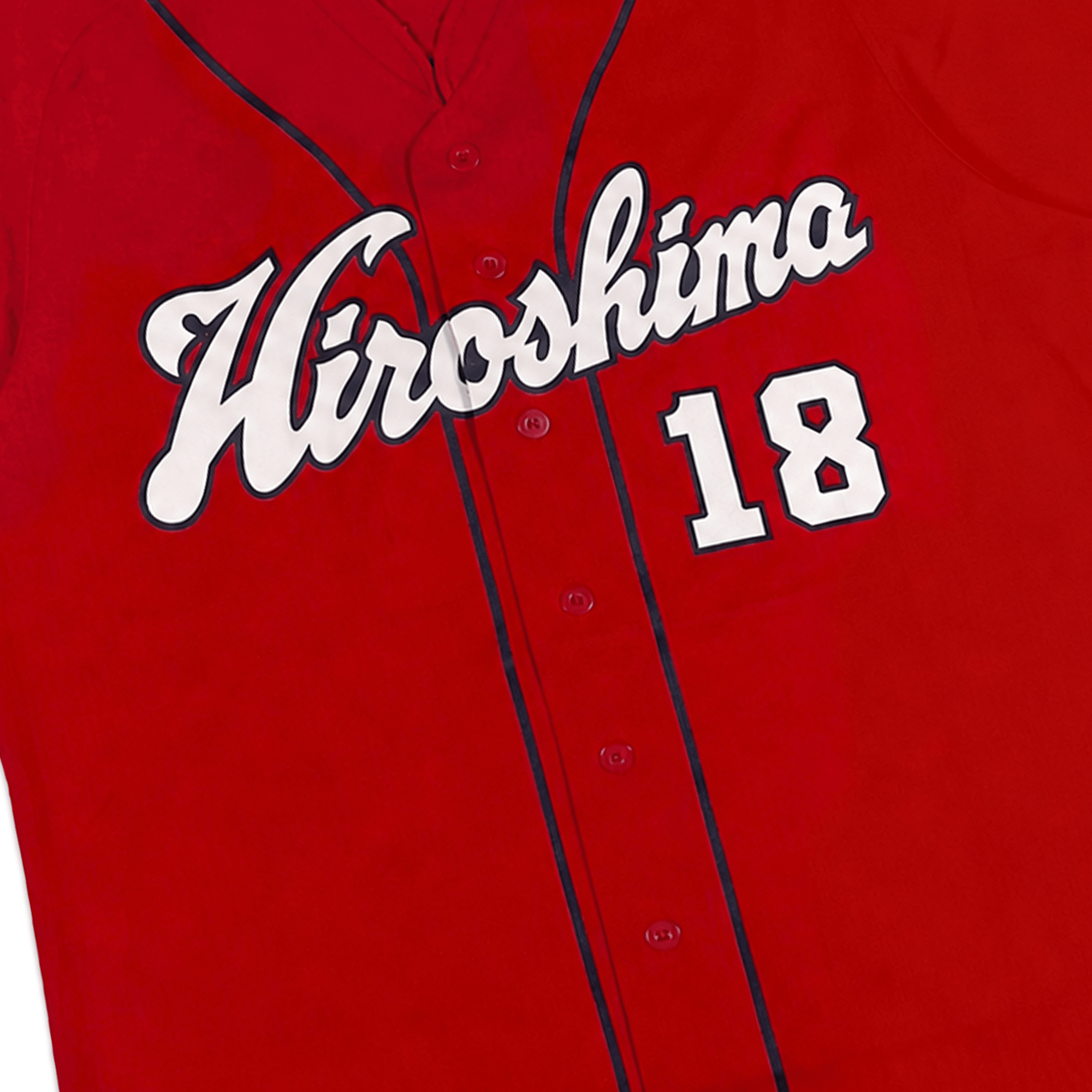 Official Retro NPB Japan Hiroshima Toyo Carp Baseball Jersey Kenta Maeda 18 - Sugoi JDM
