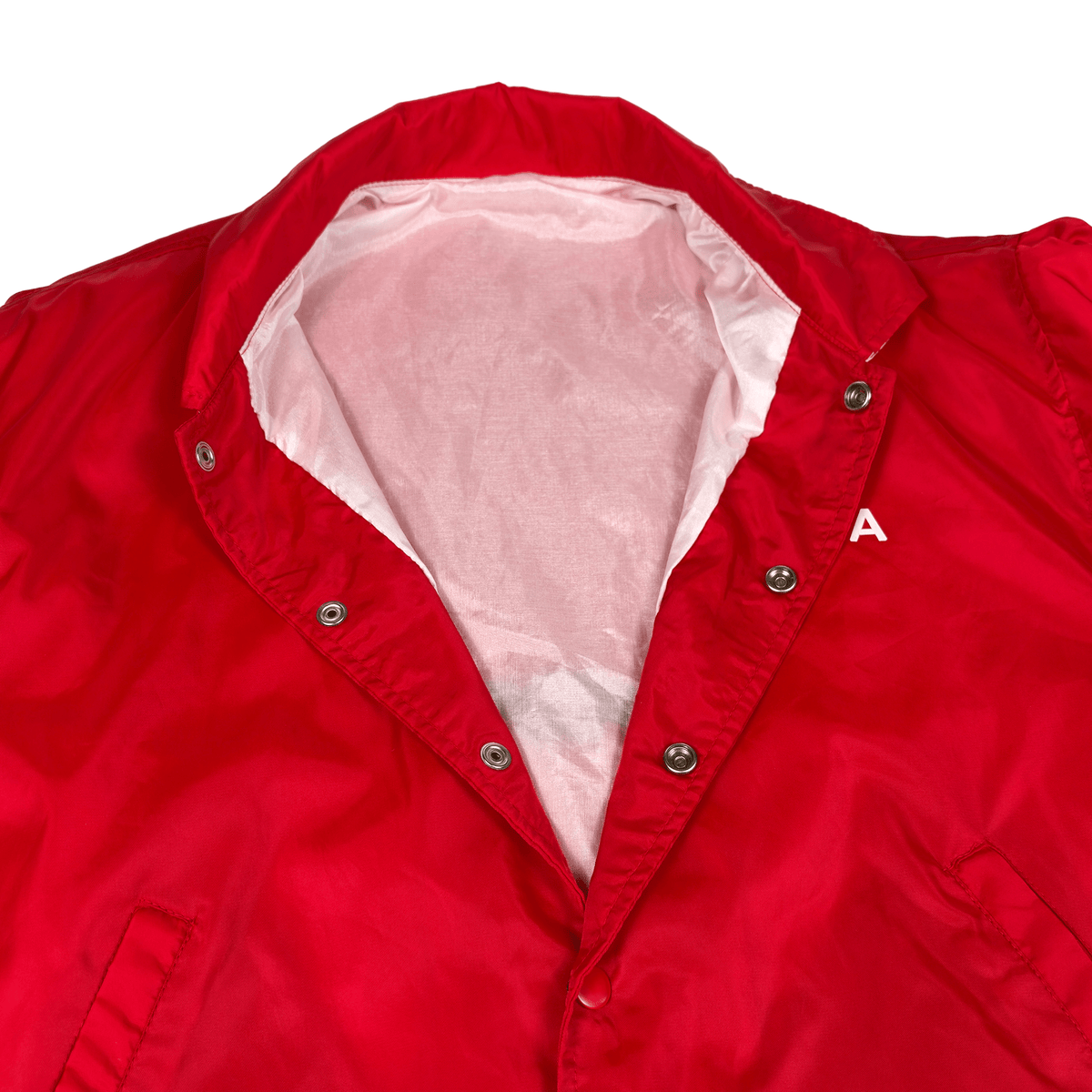 Rare Vintage 1990s Toyota Celica RAV4 Staff Coaches Jacket Red - Sugoi JDM