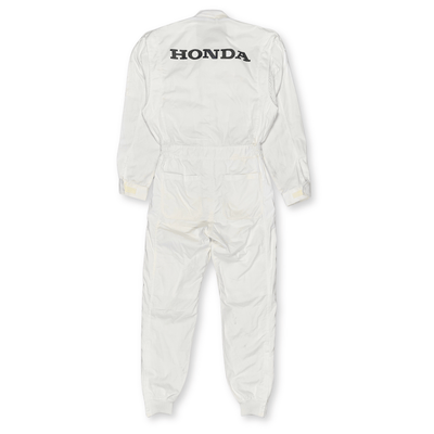 Rare Vintage JDM Japan G - Speed Honda Primo Pit Crew Coveralls Tsunagi White - Sugoi JDM