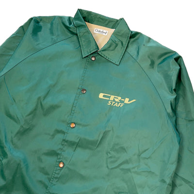 Retro 1990's Showa Era JDM Corporate Japan Honda CR-V Staff Jacket Green - Sugoi JDM