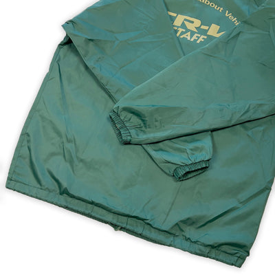 Retro 1990's Showa Era JDM Corporate Japan Honda CR-V Staff Jacket Green - Sugoi JDM