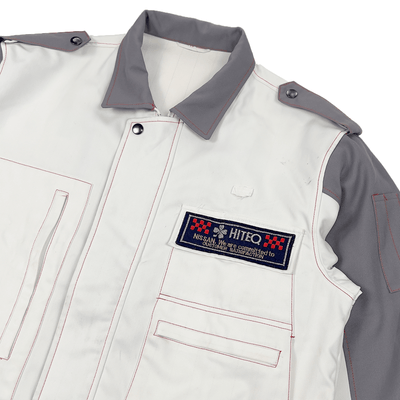 Retro Authentic Retro JDM Japan Nissan HITEQ Mechanic Staff Jacket - Sugoi JDM