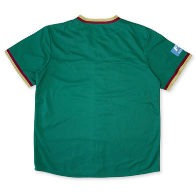 Retro Japan Baseball Majestic Tohoku Rakuten Eagles 2015 Jersey Green V.1 - Sugoi JDM