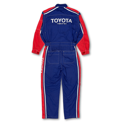 Retro Japan JDM Summer Toyota Tecno Jumpsuit Coveralls Tsunagi Mechanic Suite - Sugoi JDM