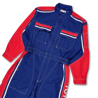 Retro Japan JDM Summer Toyota Tecno Jumpsuit Coveralls Tsunagi Mechanic Suite - Sugoi JDM