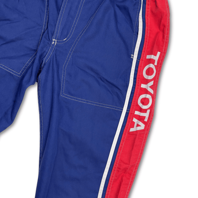 Retro Japan JDM Summer Toyota Tecno Jumpsuit Coveralls Tsunagi Mechanic Suite - Sugoi JDM