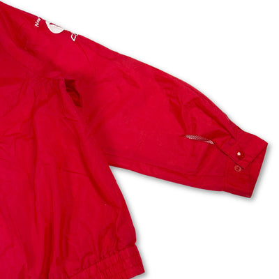 Retro Japan JDM Toyota Corolla Uniform Windbreaker Jacket Red - Sugoi JDM