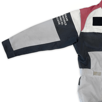 Retro Japan Nissan Automobile Technical College Tsunagi Mechanics Coverall - Sugoi JDM