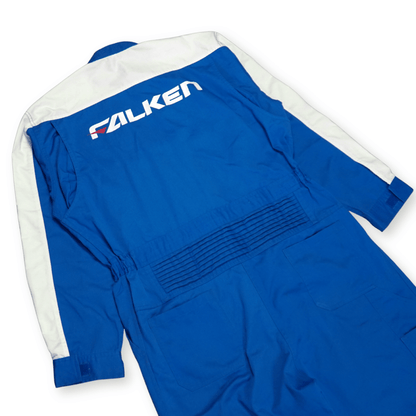 Retro JDM Falken Motorsports Japan Super GT D1GP Pit Crew Tsunagi Coveralls - Sugoi JDM