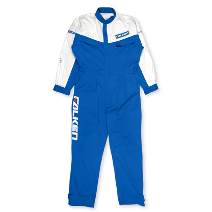 Retro JDM Falken Motorsports Japan Super GT D1GP Pit Crew Tsunagi Coveralls - Sugoi JDM