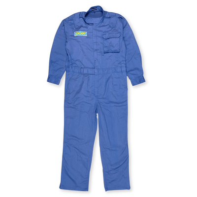 Retro JDM Japan Bridgestone Cockpit Motorsports Tsunagi Coveralls Blue - Sugoi JDM
