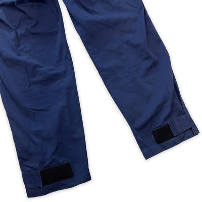 Retro JDM Japan Bridgestone Mista Tire Mechanic Tsunagi Coveralls Blue - Sugoi JDM