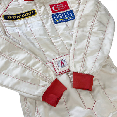 Retro JDM Japan Dunlop Endless Nomex Gymkhana Kart Racing Suit Coverall - Sugoi JDM
