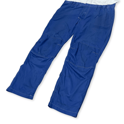 Retro JDM Japan Nissan Summer Tsunagi Mechanics Coverall Short Sleeve Blue - Sugoi JDM